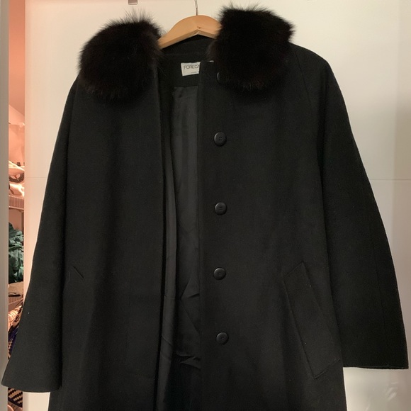 REAL Fur Jacket by Forecaster of Boston - Picture 3 of 3